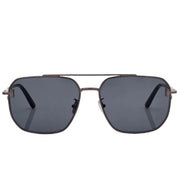 Tom Ford Women Navigator Frame Shiny Gunmetal Sunglasses