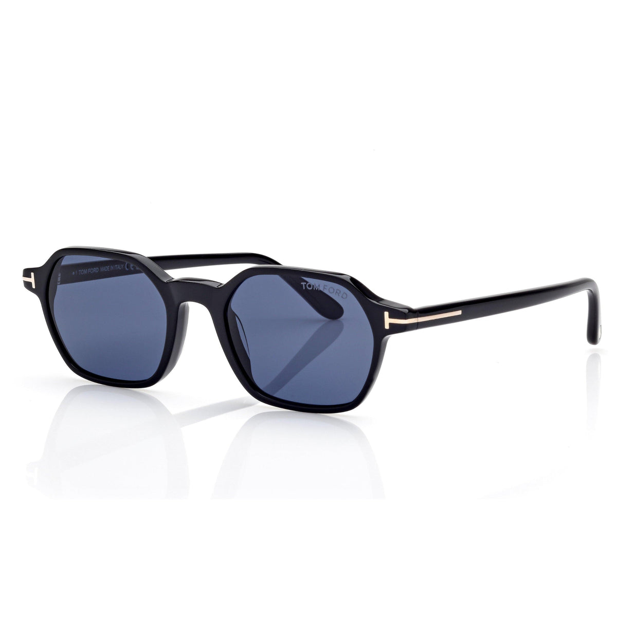 Tom Ford Men Square Frame Ebony Joey Sunglasses