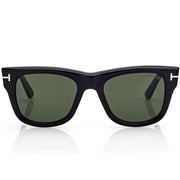 Tom Ford Women Sqaure Frame Dark Black Sunglasses