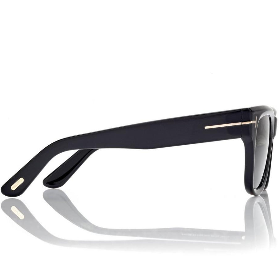Tom Ford Women Sqaure Frame Dark Black Sunglasses
