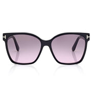 Tom Ford Women Butterfly Frame Volcanic Black Sunglasses