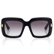 Tom Ford Women Square Frame Black Sunglasses