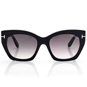 Tom Ford Women Butterfly  Frame Espresso Black Sunglasses