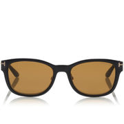 Tom Ford Men Square Frame Gold Sunglasses