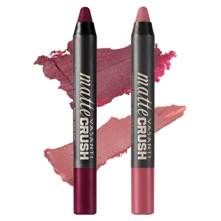 Vasanti Matte Crush Lipstick Pencil - Berry First Kiss