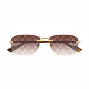 Gucci Men Promo Brown Gradient With Pattern Sunglasses