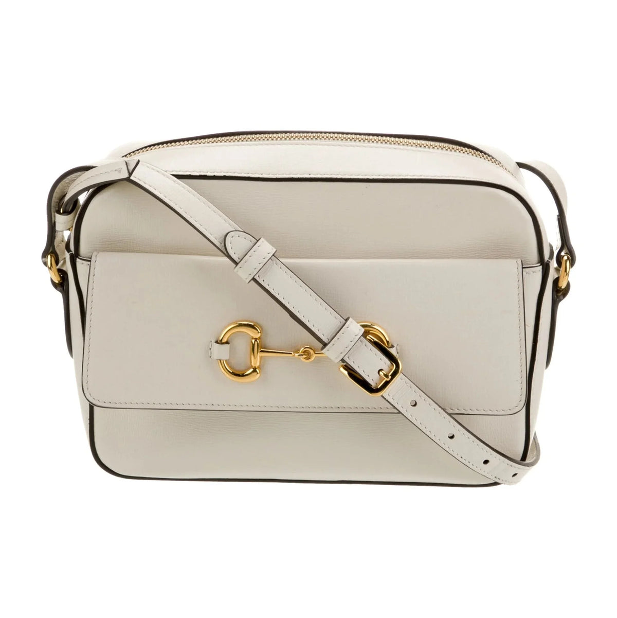Gucci Horsebit 1955 Small Shoulder Bag – Mystic White