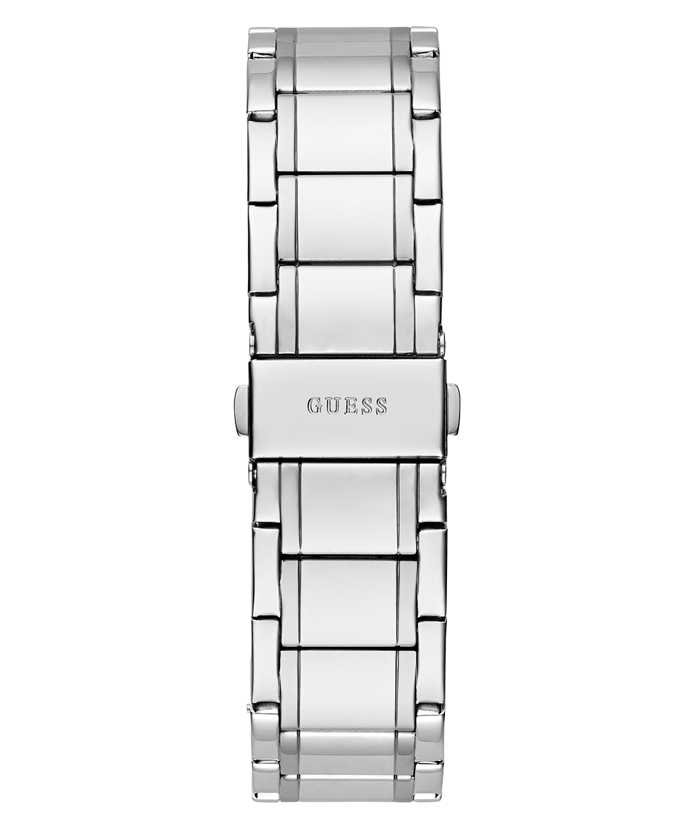 Guess Prodigy Chronograph Blue Dial Silver Steel Strap Watch For Men - GW0624G1