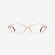 Chanel Women Oval Pink Eyeglasses