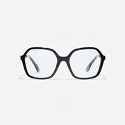 Chanel Women Square Black Blue-Violet Protection Glasses