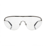 Chanel Women Shield Mask Frame Silver Sunglasses 9390