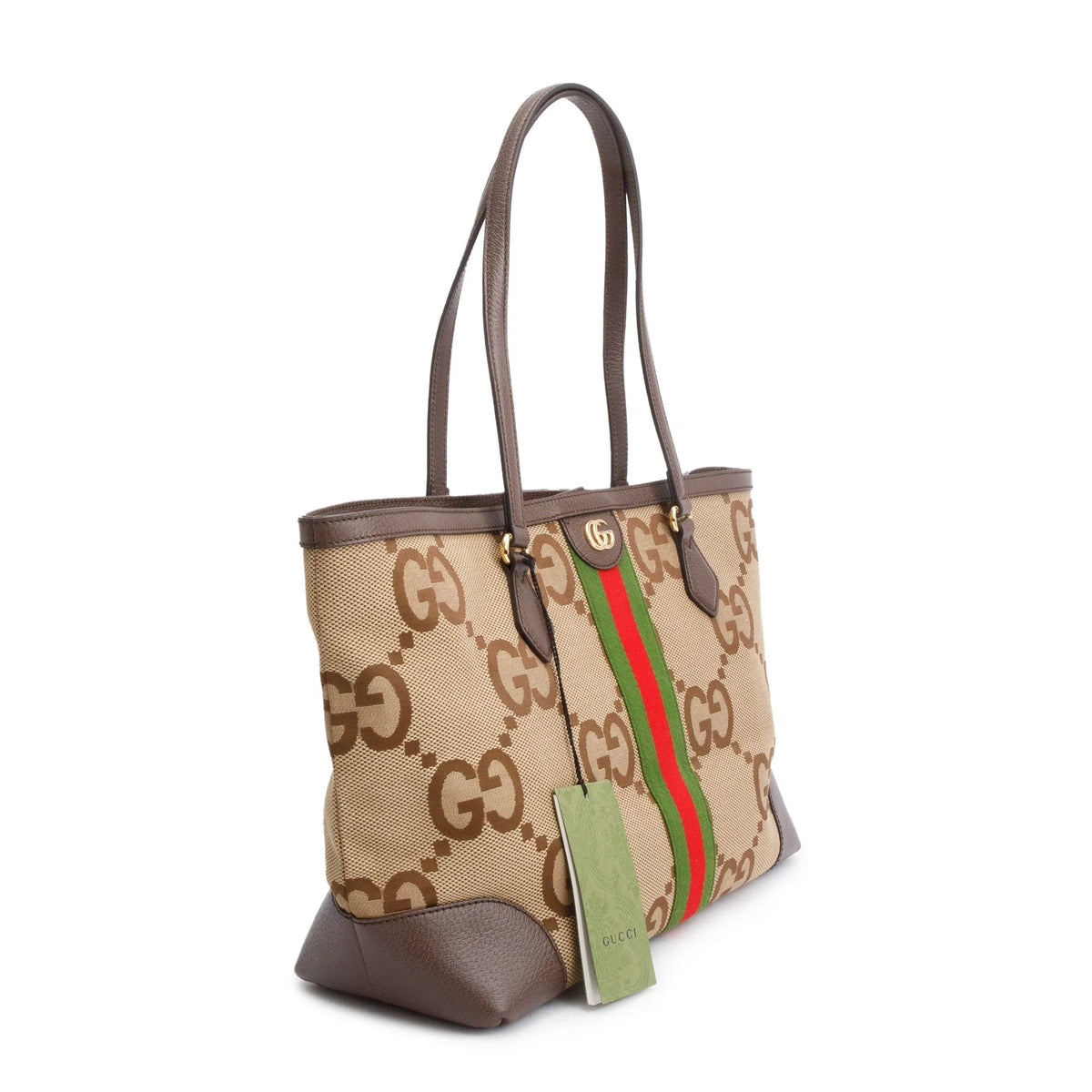 Gucci Ophidia Large Tote Bag - Brown