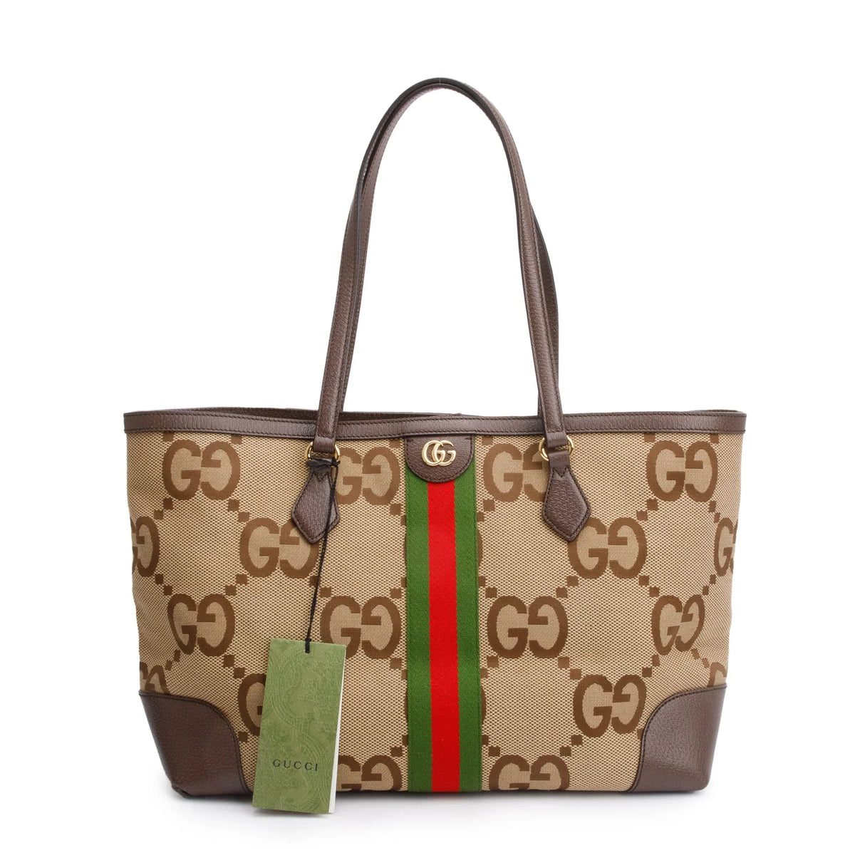 Gucci Ophidia Large Tote Bag - Brown
