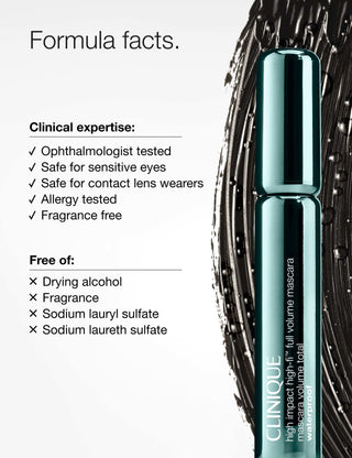 Clinique High Impact Full Volume Mascara - Mini in Intense Black