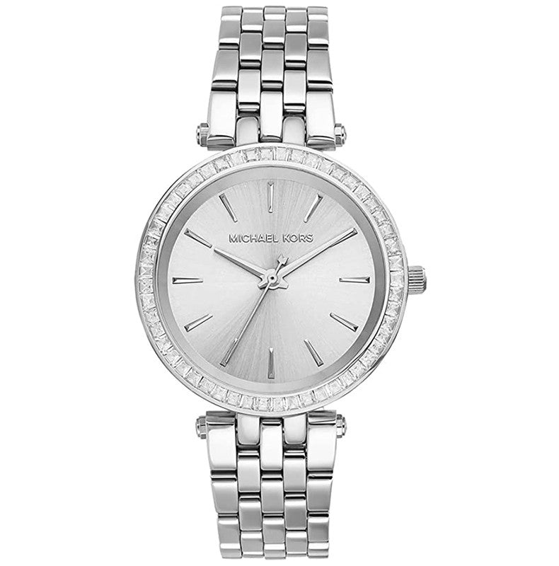 Michael Kors Darci Silver Dial Silver Stainless Steel Strap Watch for Women - MK3364