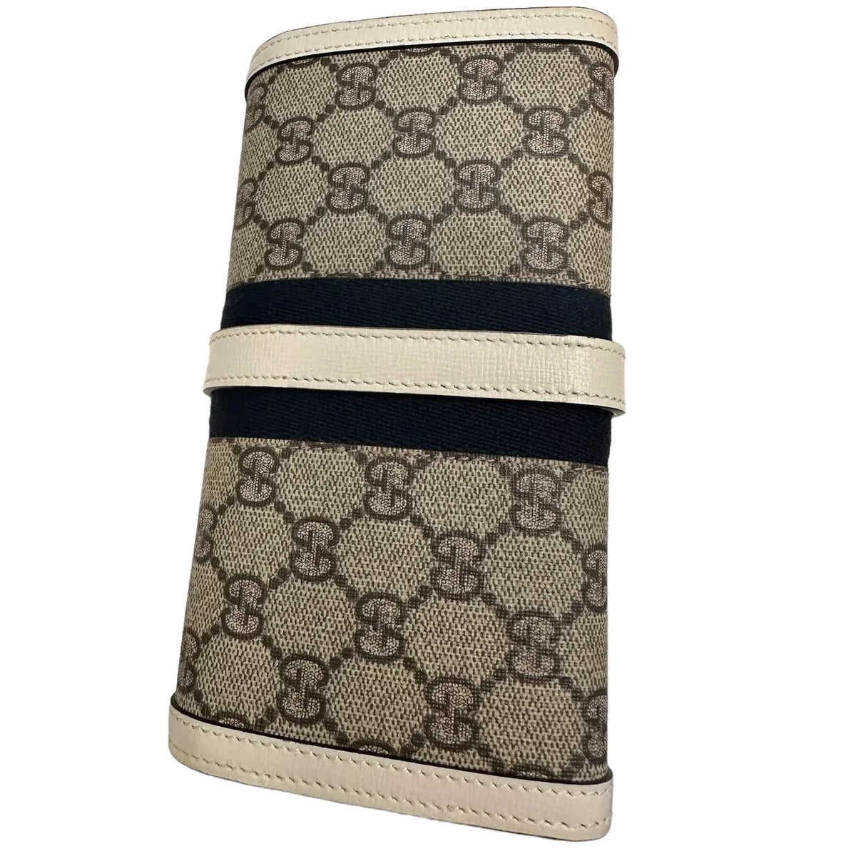 Gucci GG Supreme Jackie 1961 Small Chain Wallet – Beige