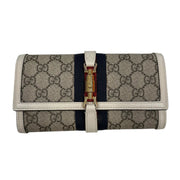 Gucci GG Supreme Jackie 1961 Small Chain Wallet – Beige