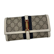Gucci GG Supreme Jackie 1961 Small Chain Wallet – Beige