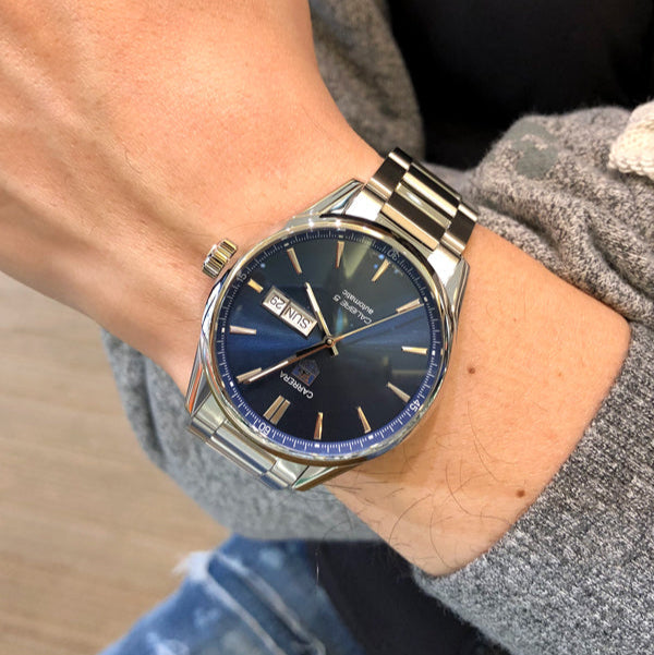Tag Heuer Carrera Blue Dial Watch for Men - WAR201E.BA0723