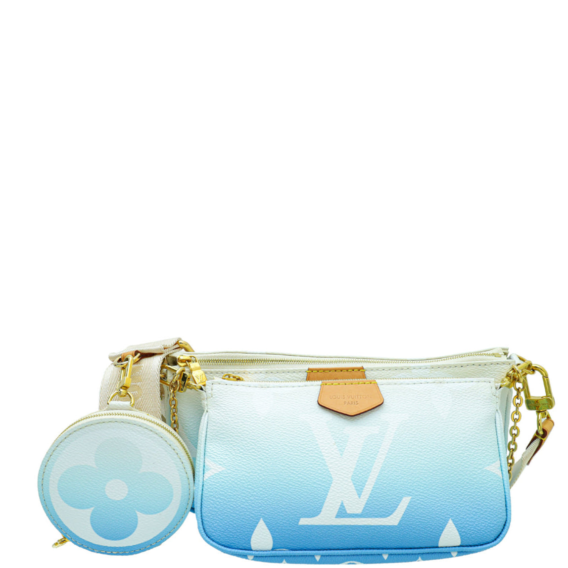 Louis Vuitton By The Pool Multi Pochette Accessoires - Blue