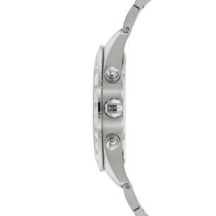 Hugo Boss Talent Chronograph Blue Dial Silver Steel Strap Watch for Men - 1513582