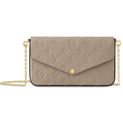 Louis Vuitton Pochette Félicie Wallet Shoulder Bag - Tourterelle