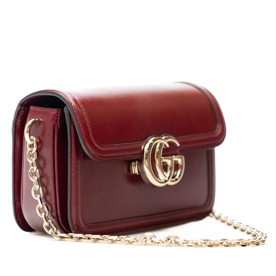 Gucci Go Small Shoulder Bag – Maroon
