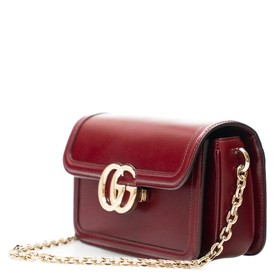Gucci Go Small Shoulder Bag – Maroon