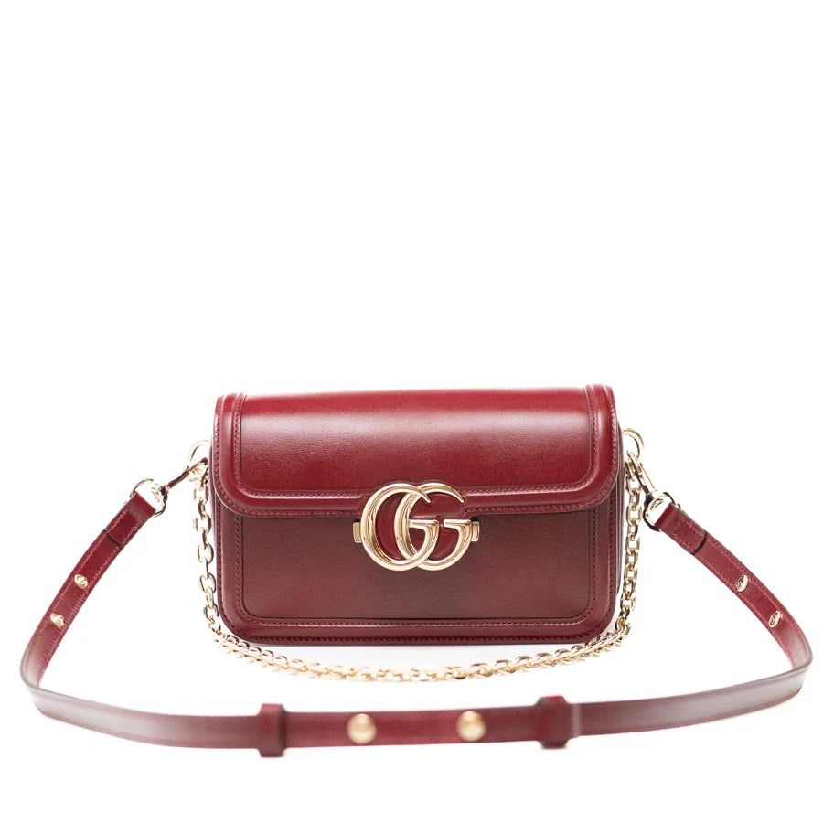 Gucci Go Small Shoulder Bag – Maroon