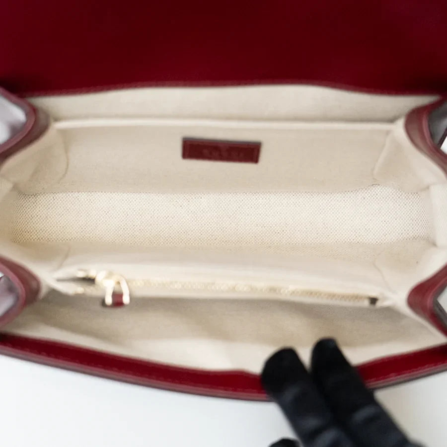 Gucci Go Small Shoulder Bag – Maroon