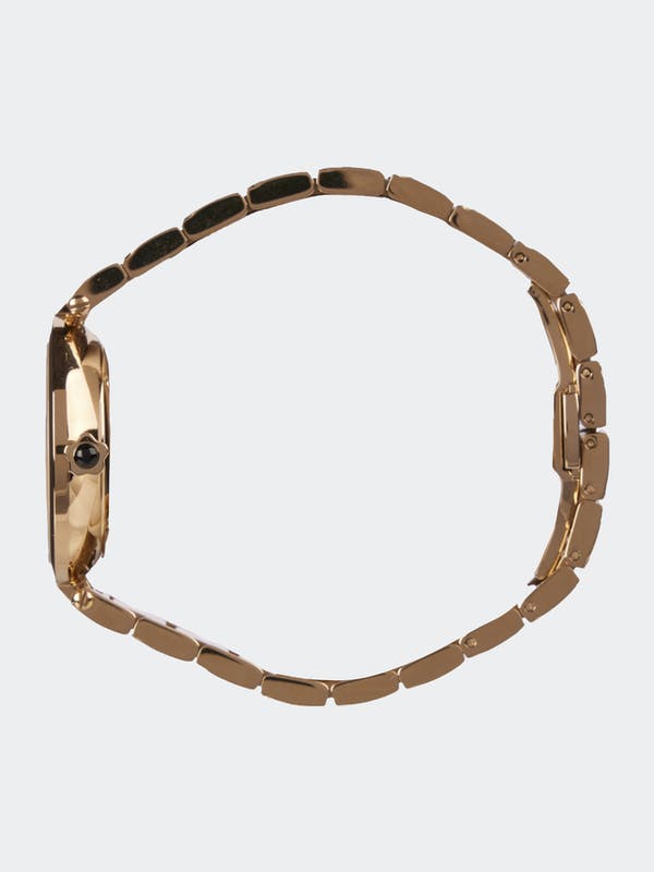 Emporio Armani Arianna Mother of Pearl Dial Gold Steel Strap Watch For Women - AR11198