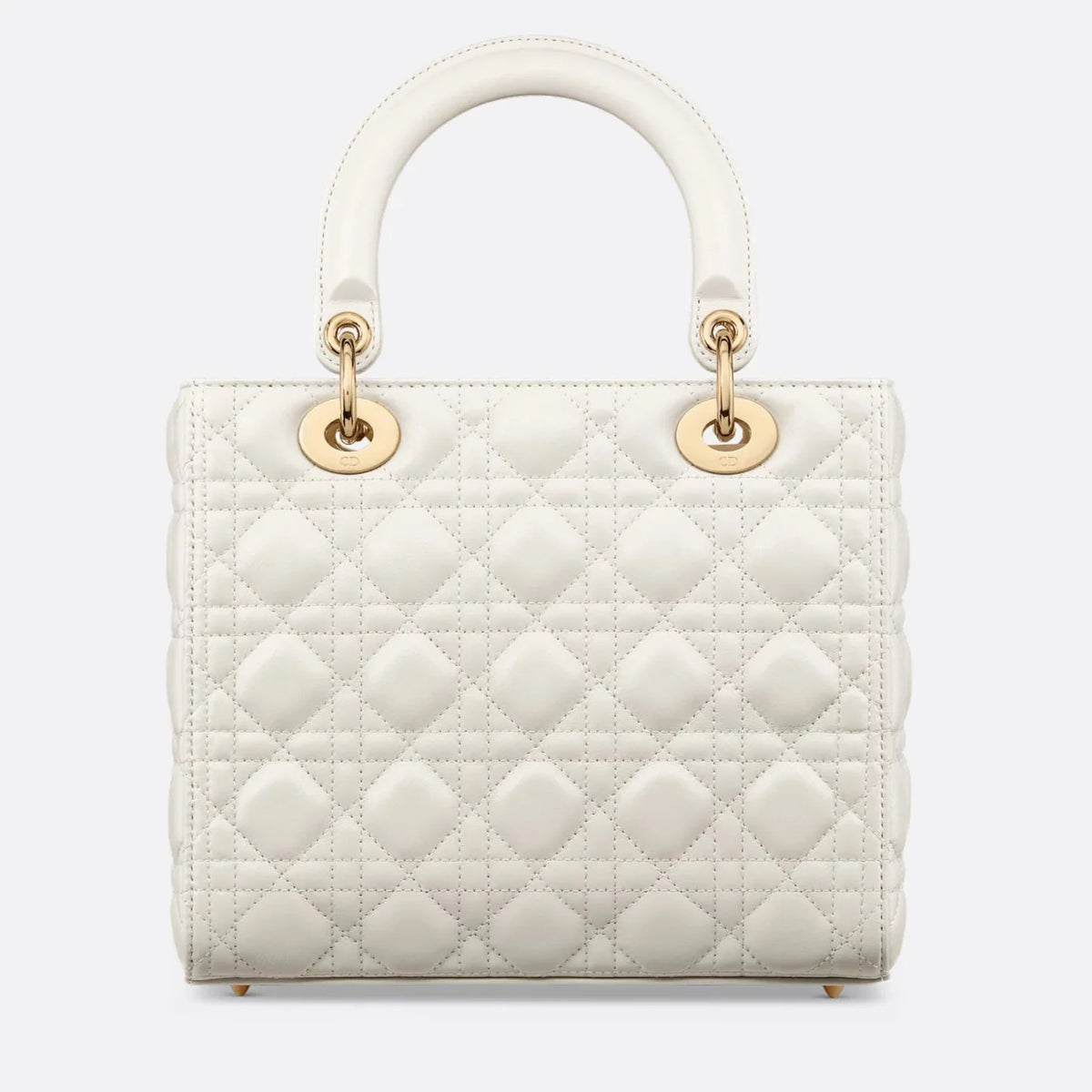 Dior Medium Lady Dior Bag - Latte Cannage Lambskin