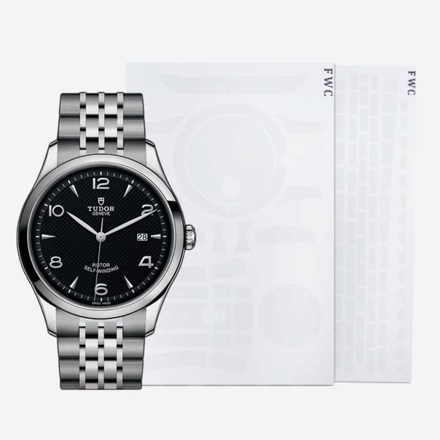 Tudor 1926 Automatic Black Dial Silver Steel Strap Watch for Men - M91650-0002