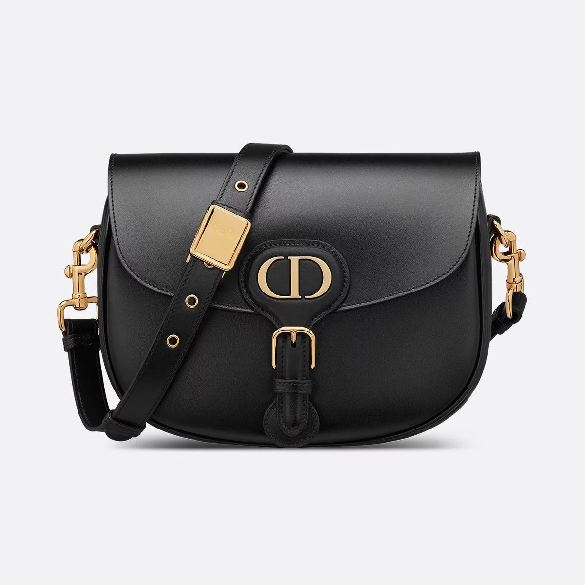 Dior Medium Calfskin Bobby Bag - Black