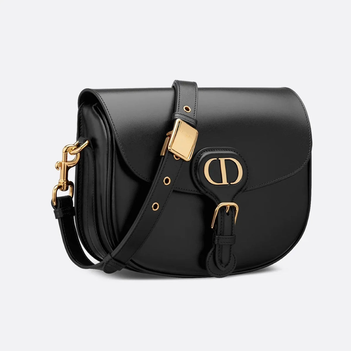Dior Medium Calfskin Bobby Bag - Black