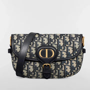 Dior Bobby East West Bag - Blue Dior Oblique Jacquard