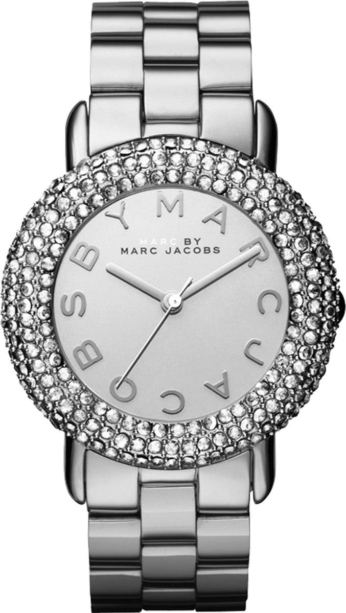 Marc Jacobs Marci Silver Dial Silver Steel Strap Watch for Women - MBM3190