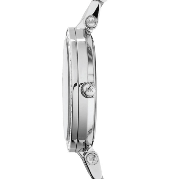 Michael Kors Darci Silver Dial Silver Stainless Steel Strap Watch for Women - MK3364