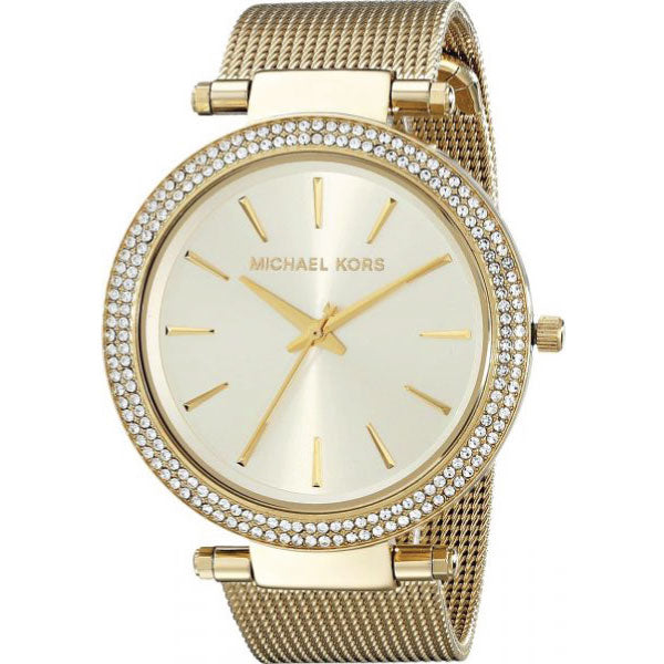 Michael Kors Darci Gold Dial Gold Mesh Bracelet Watch for Women - MK3368