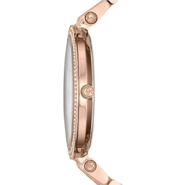 Michael Kors Darci Rose Gold Dial Rose Gold Steel Strap Watch for Women - MK3439