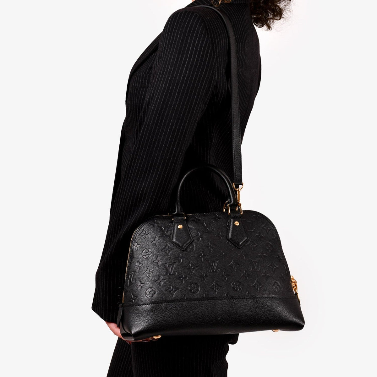 Louis Vuitton Neo Alma PM Handbag - Black