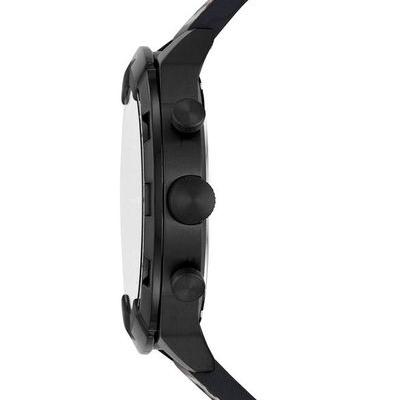 Fossil Townsman Mechanical Black Dial Black Steel Strap Watch for Men -  ME1136