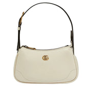 Gucci Aphrodite Mini Leather Shoulder Bag – White