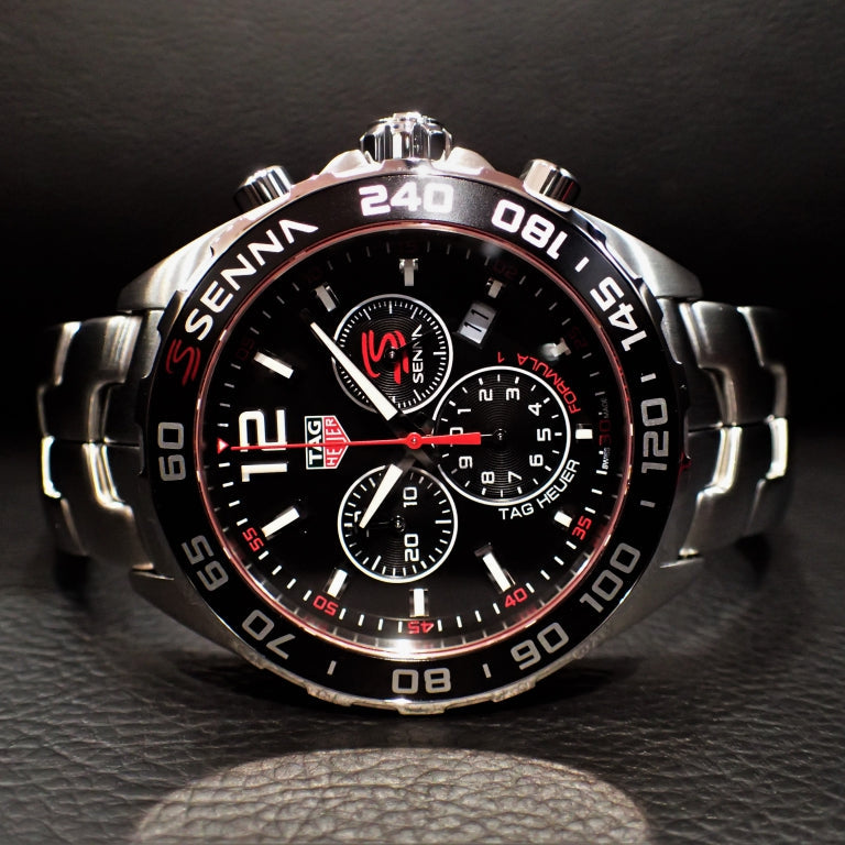 Tag Heuer Senna Black Dial Watch for Men - CAZ1015.BA0883