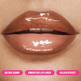 Huda Beauty Faux Filler Extra Shine Lip Gloss - Sugar Baby