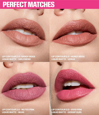 Huda Beauty Automatic Matte Lip Pencil – Honey Beige