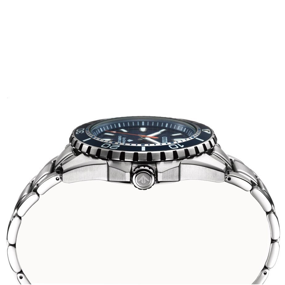 Citizen Promaster Marine Blue Dial Silver Steel Strap Watch For Men - BN0191-80L