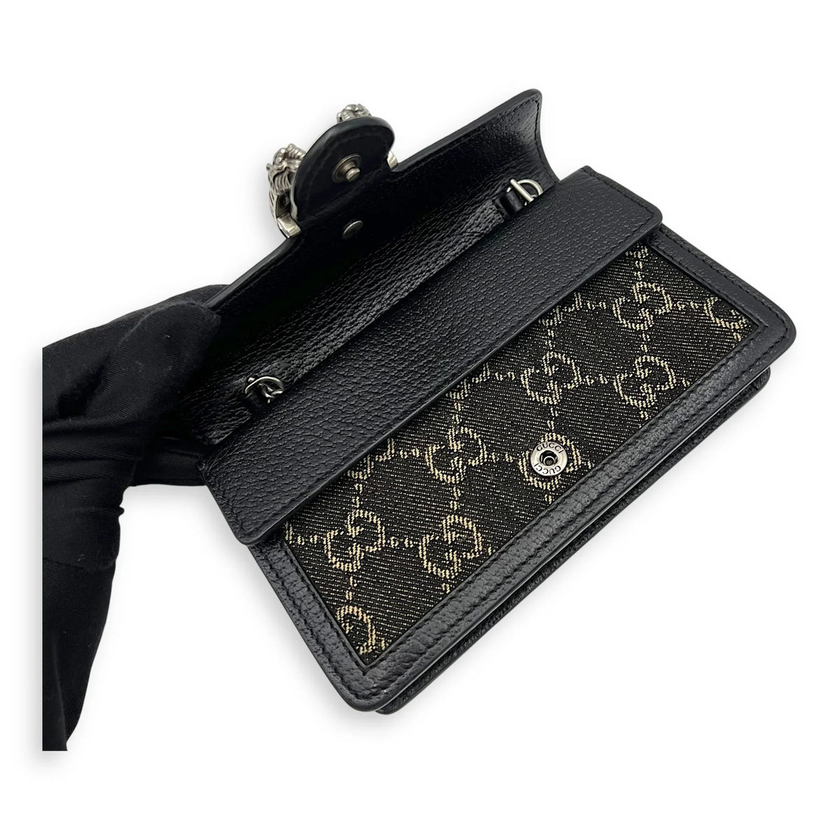 Gucci Dionysus Super Mini Crossbody Bag – Black