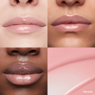 Makeup By Mario Moisture Glow Plumping Lip Serum - Pink Glow (Clear Pale Pink)