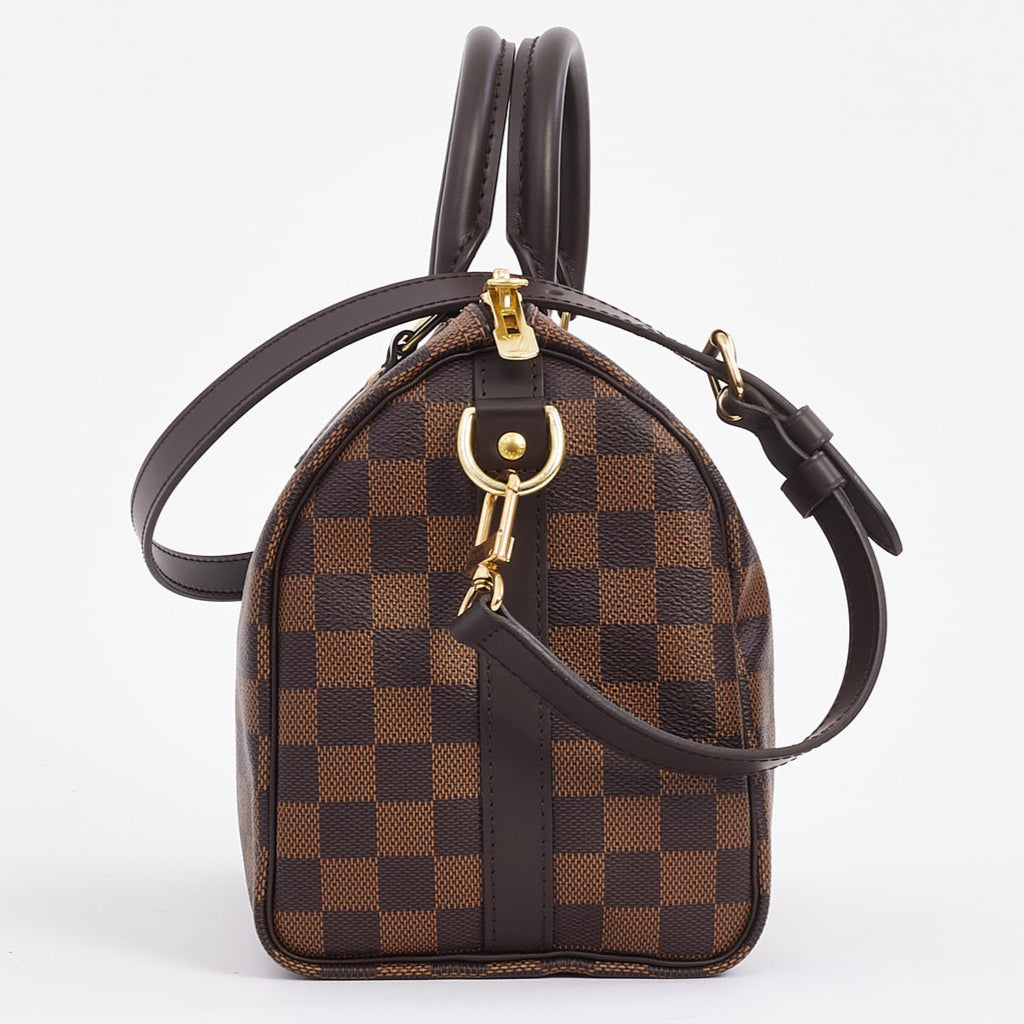 Louis Vuitton Speedy Bandoulière 25 Handbag - Damier Ebene Brown
